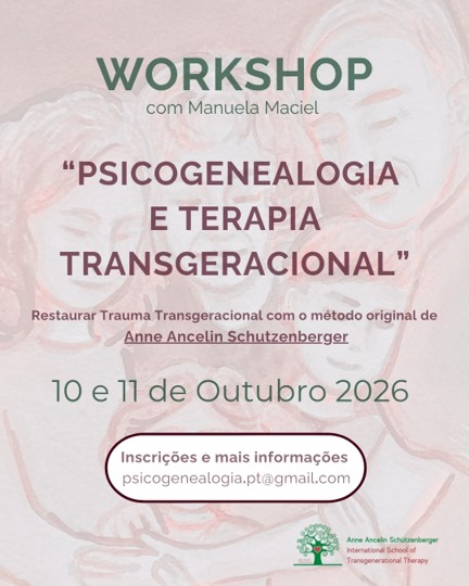 Workshop de Psicogenealogia e Terapia Transgeracional